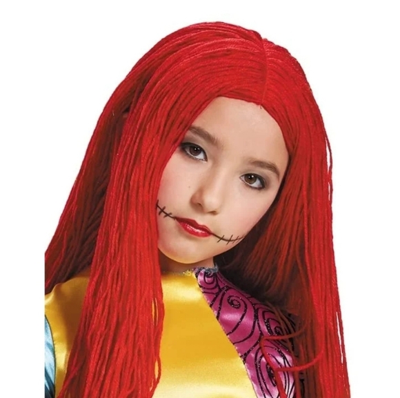 Halloween Disguise - Sally "Nightmare Before Christmas " Wig for kids - Picture 4 of 7
